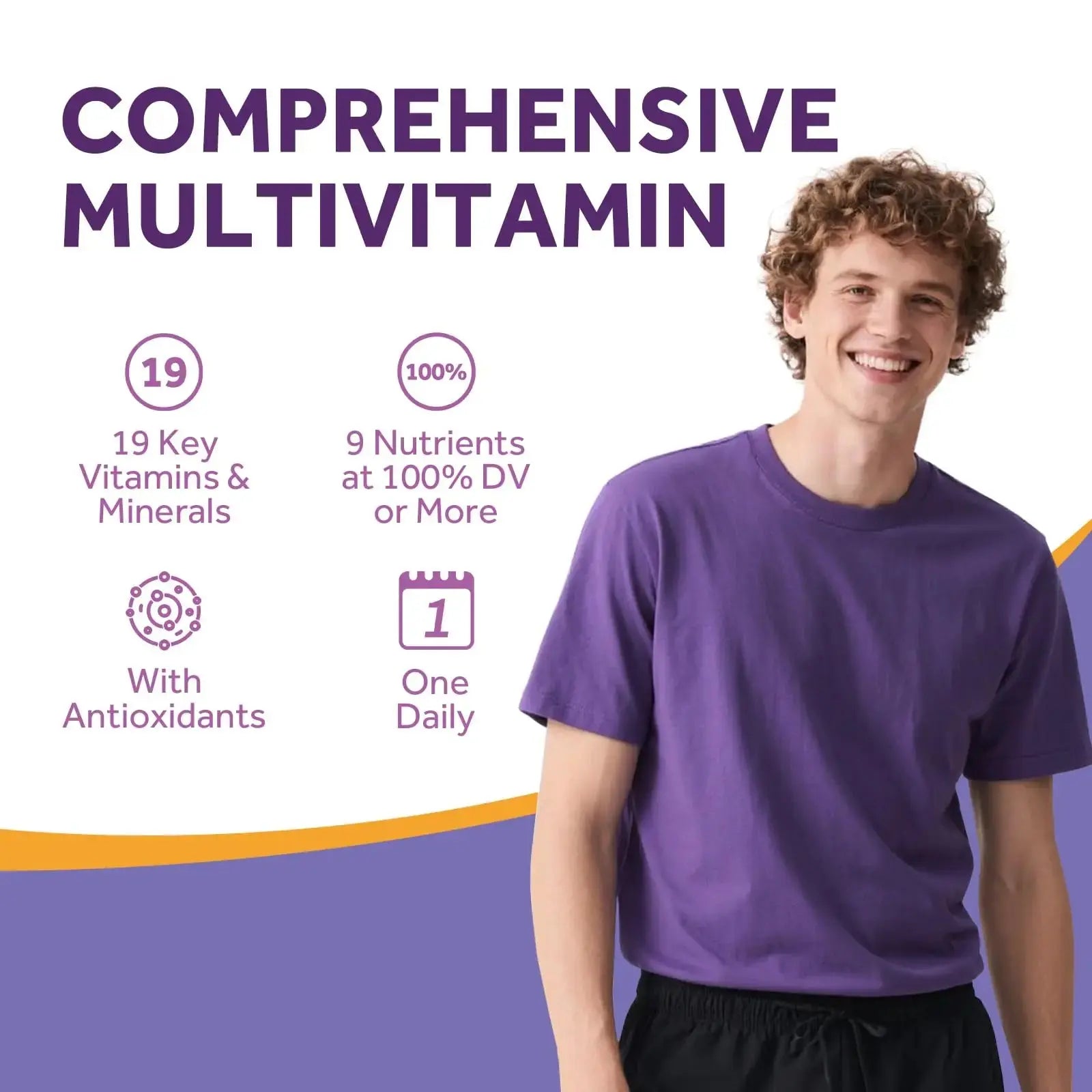 Doctor's Recipes Multivitamin for Women & Men, Immune, Energy & Brain Health Support, Vitamin A, C, D3, E, B6, B12, Folic Acid Doctor's Recipes Au supplements