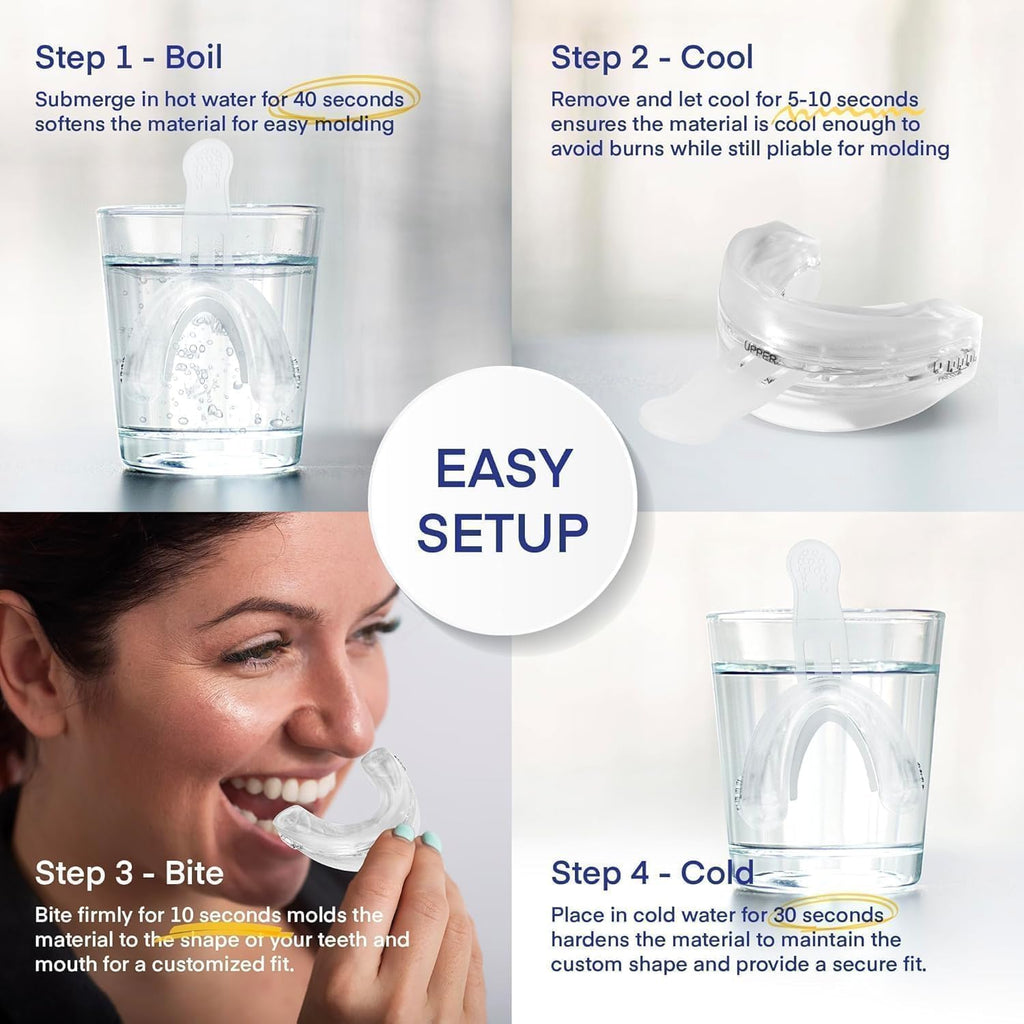 Difiney Advanced Anti Snoring Device 4.0: FDA-Cleared Snoring Solution – Adjustable Snore Stopper Mouth Guard for Men & Women – Anti Snoring Mouthpiece to Improve Sleep – Reusable Night Use Difiney Au supplements