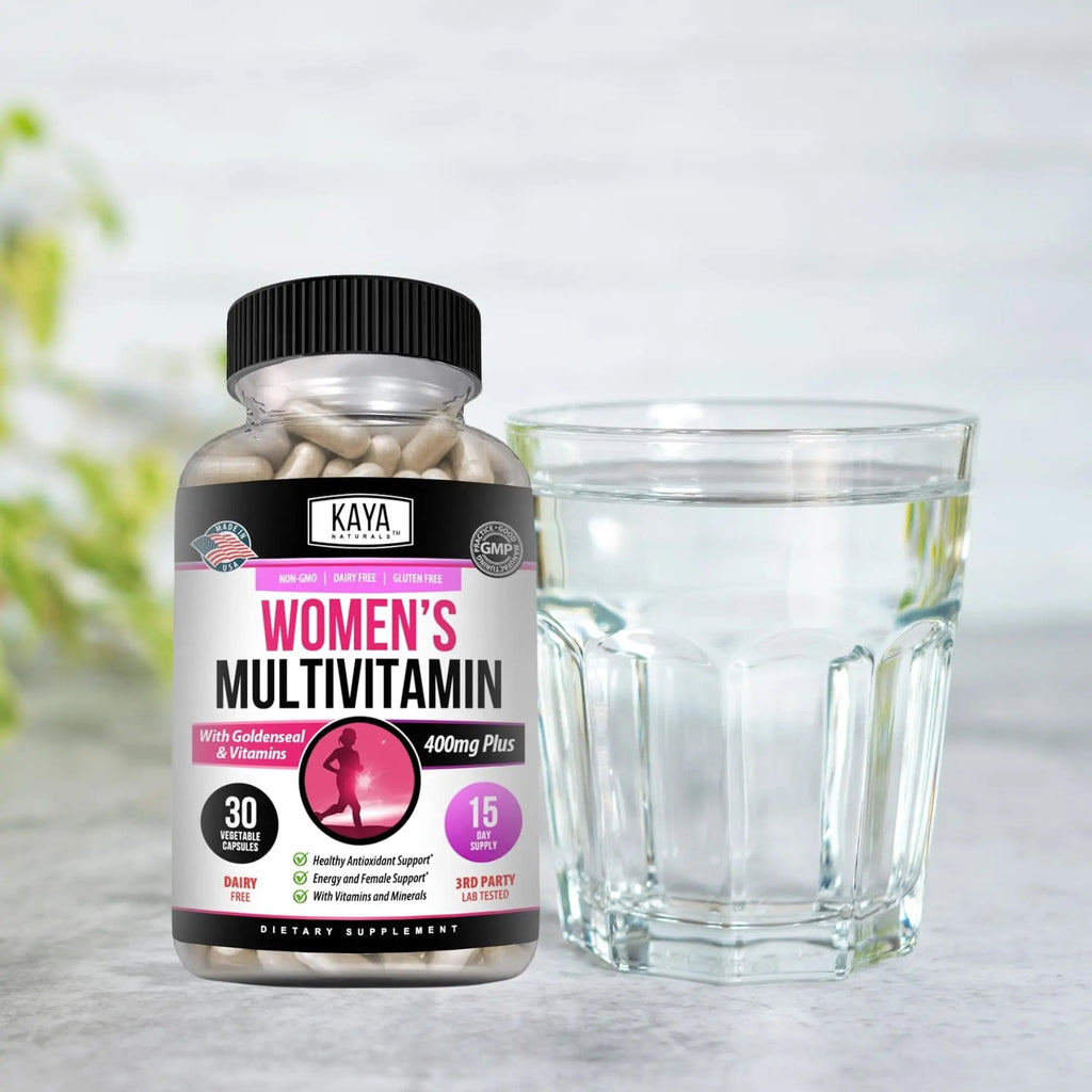 Kaya Naturals Women's Multivitamin, Overall Healthy Antioxidant, and Immune Support, Vitamins A, D, C, E, Biotin Kaya Naturals Au supplements