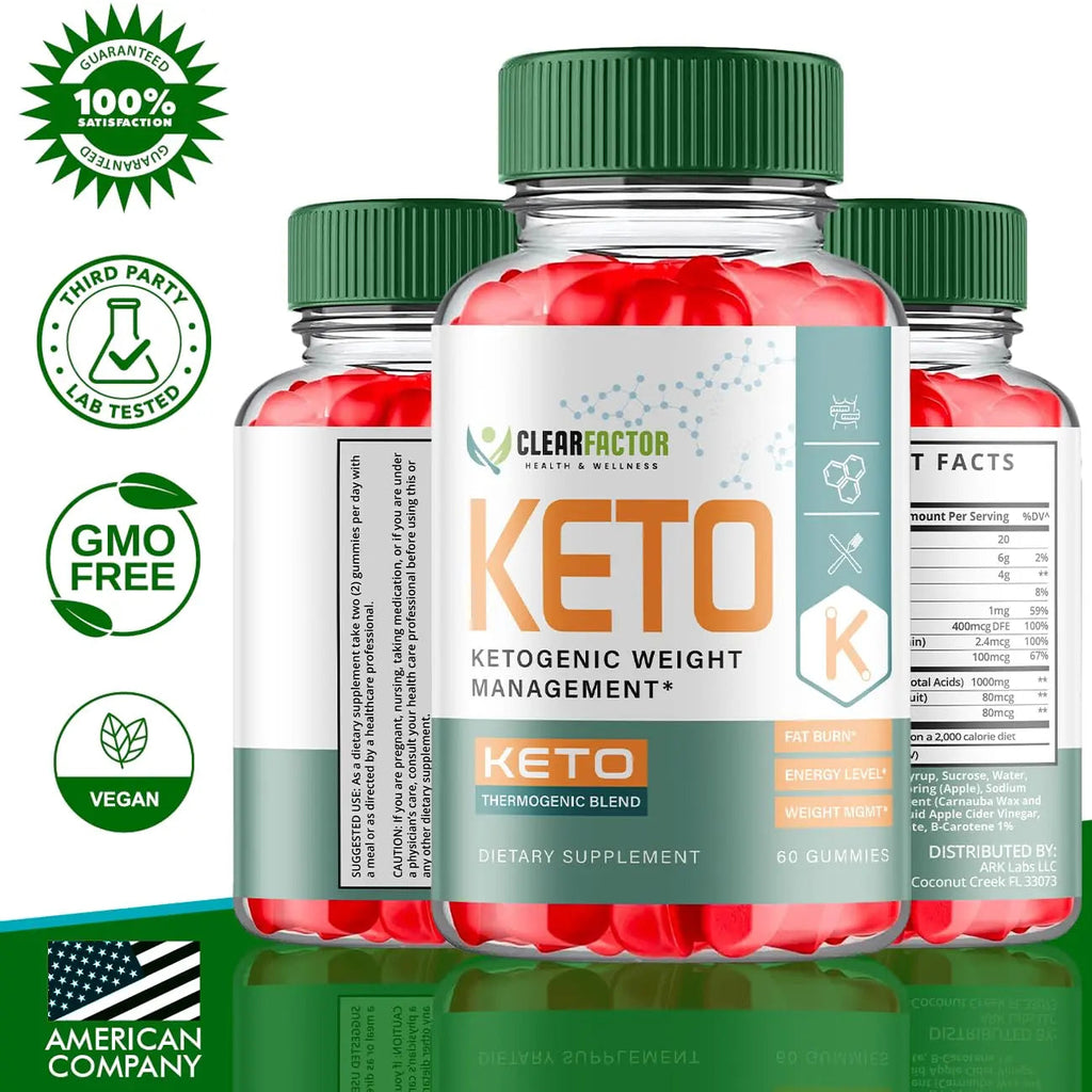 (5 Pack) Clear Factor Gummies, Clear Factor ACV Gummies, Clear Factor Gummy Ark Labs Au supplements