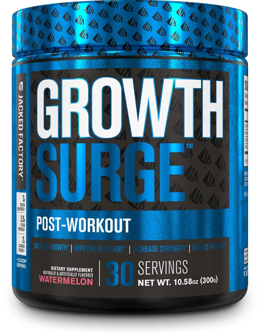 Jacked Factory Growth Surge Creatine Post Workout w/L-Carnitine - Daily Muscle Builder Jacked Factory Au supplements