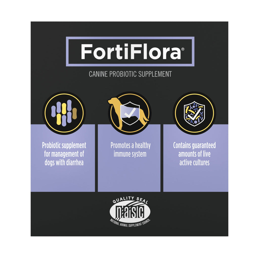 Purina Pro Plan Veterinary Supplements FortiFlora Daily Probiotics for Dogs, Helps Digestive Gut Health and Diarrhea - 30 ct. Box Pro Plan Veterinary Diets Au supplements