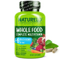 NATURELO Mens Multivitamins - Whole Food Multivitamin for Men with Vitamins, Minerals - 120 Vegetarian Capsules for Energy, Brain, Heart, Eye Health* NATURELO Au supplements