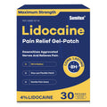 Sumifun 4% Lidocaine Pain Relief Patches 30 Count Maximum Strength Numbing Gel Patch for Back Knee Neck Joint Ache Muscle Soreness Topical Analgesic Sumifun Au supplements