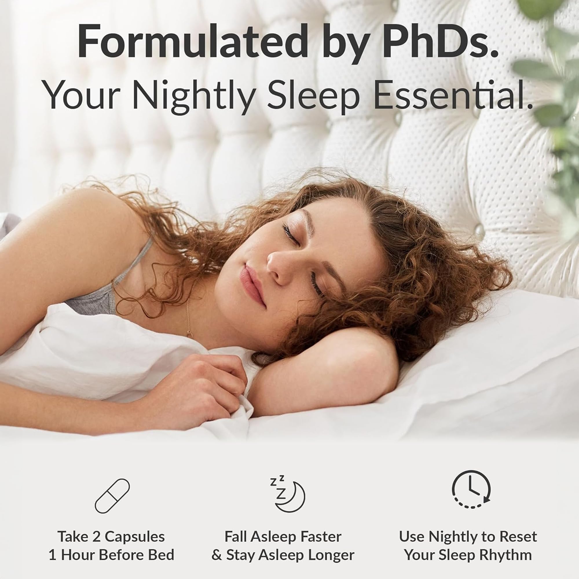 BIOptimizers Sleep Breakthrough Capsules - Natural Support Supplement | Calming Relief Aid for Adults