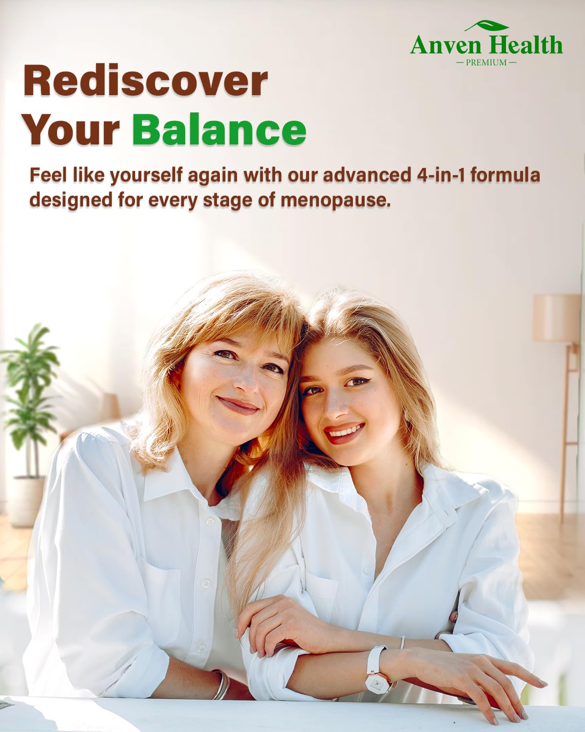Anven Health Menopause Supplements for Women, Vitamin D3 & B6, Menopause Relief Probiotics Supports Hot Flashes, Night Sweats, Bloating & Gut Health with Black Cohosh, Herbs, Collagen | 60 Veggie Caps Anven Health Au supplements