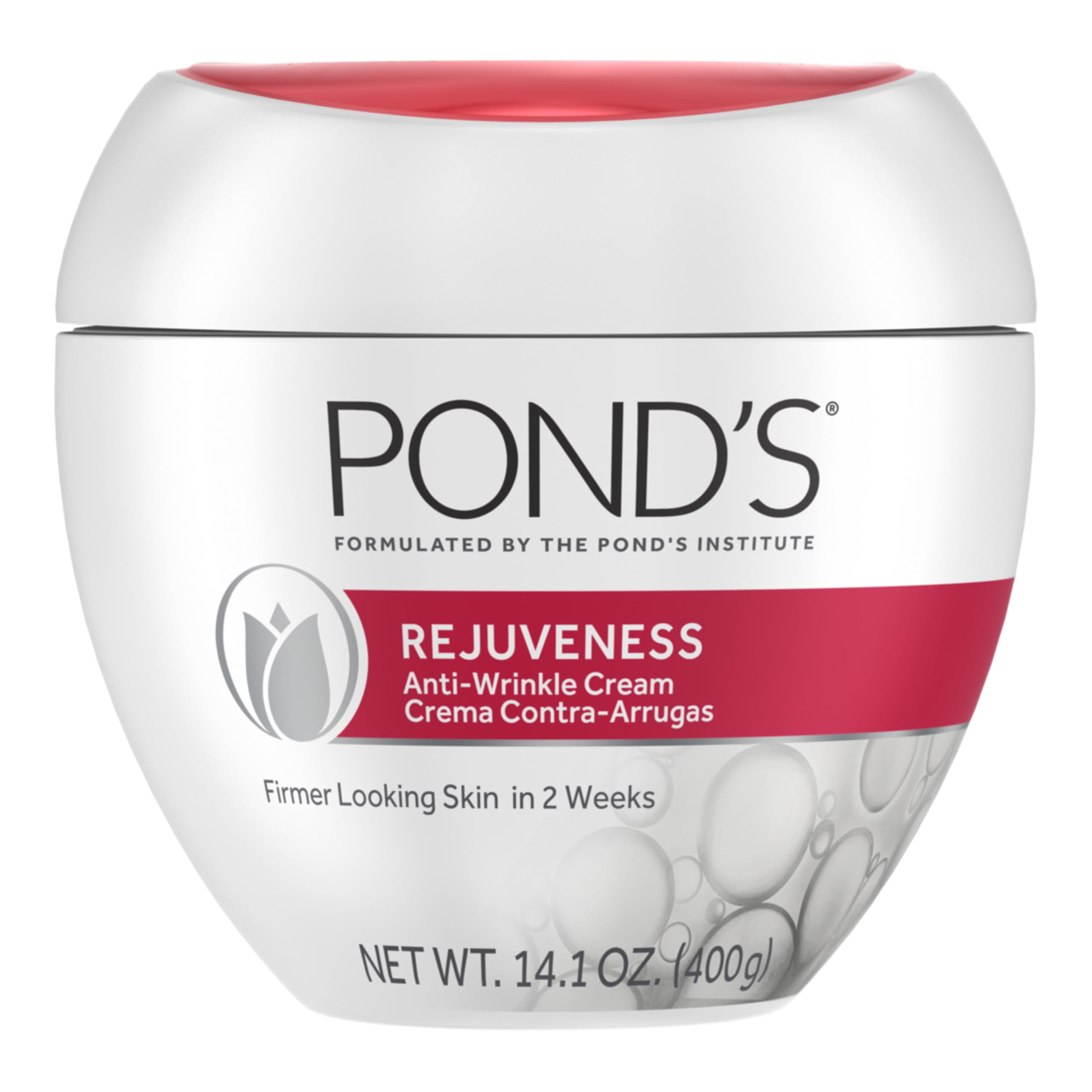 POND’S Rejuveness Face Cream – Anti-Aging Face Moisturizer with AHA’s, Vitamin E & Collagen – Daily Wrinkle Cream for Women