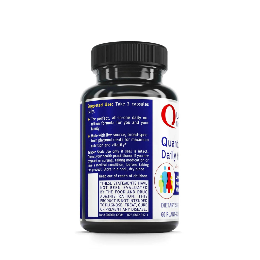 Quantum Nutrition Labs Daily Multivitamin - Multivitamin for Men and Women, Daily Nutrition Supplements with Calcium for Adults Quantum Nutrition Au supplements