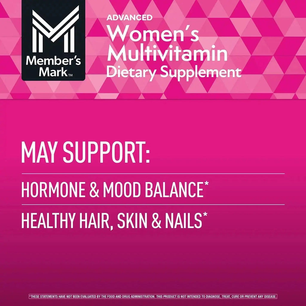 Members Mark Women's Daily Multivitamin (275 Count) MEMBER´S MARK Au supplements