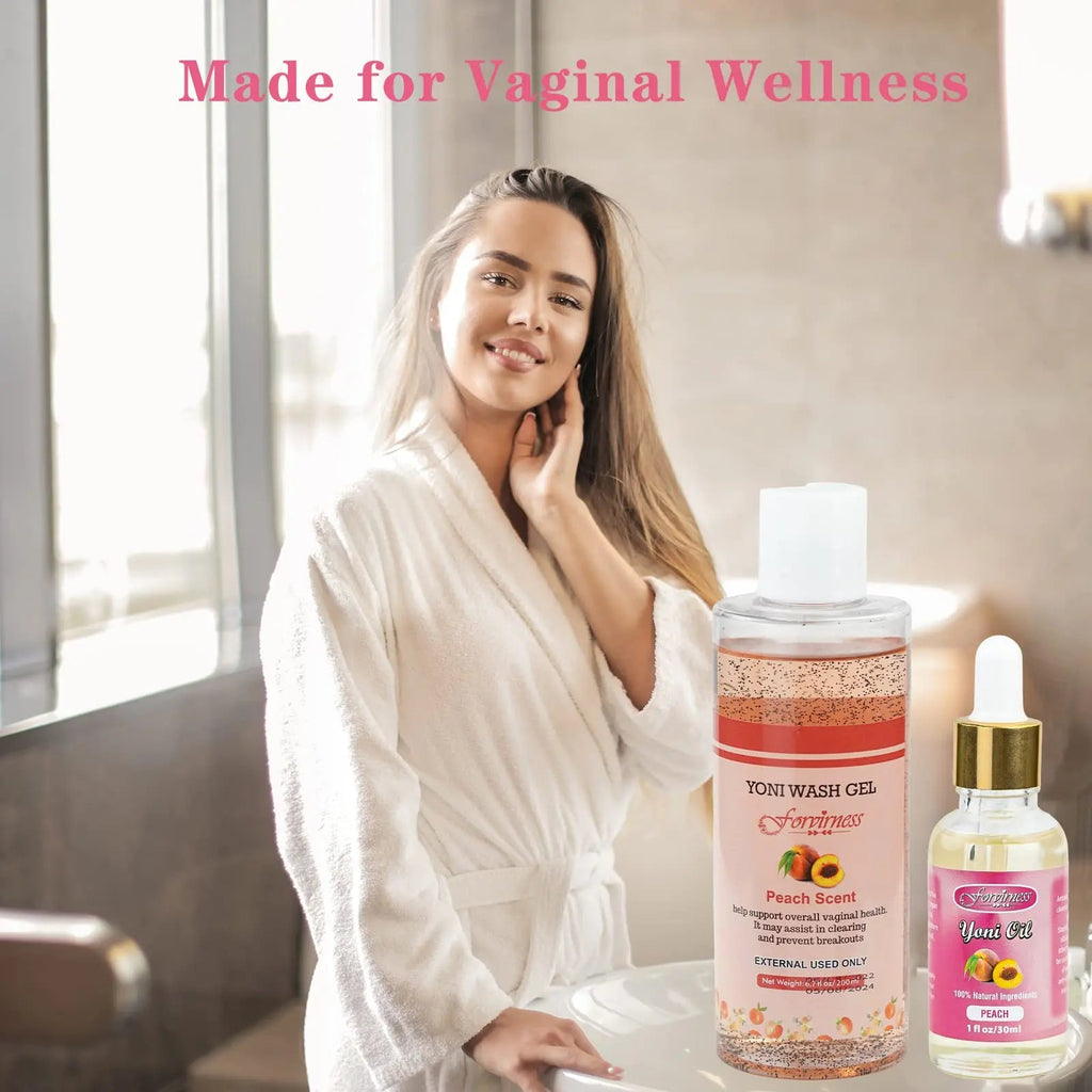 forvirness Feminine Wash & Natural Yoni Oil Set - Cleanse, Remove Odor, pH Balance for Women forvirness Au supplements