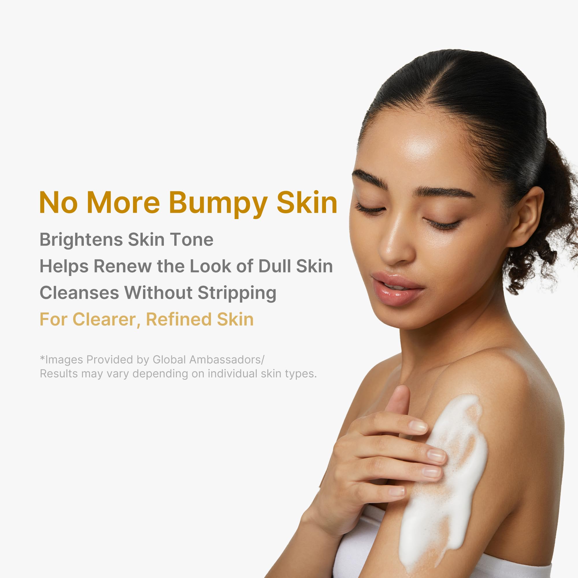 medicube Kojic Acid Turmeric Brightening Body Wash | Gentle Shower Gel for Uneven Skin