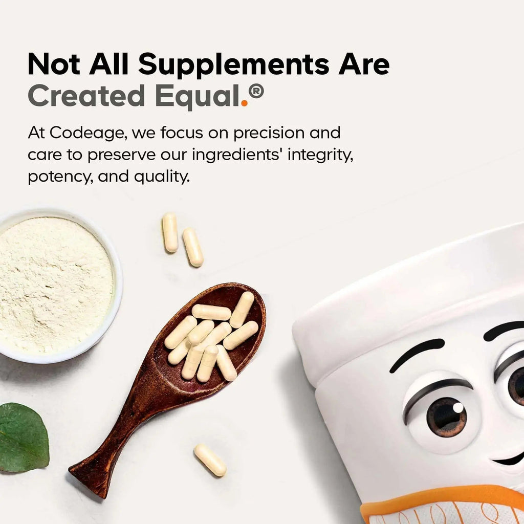 Codeage Men’s Daily Multivitamin – 25+ Essential Vitamins & Minerals, Organic Whole Foods, Probiotics, Omega-3, Zinc Codeage Au supplements