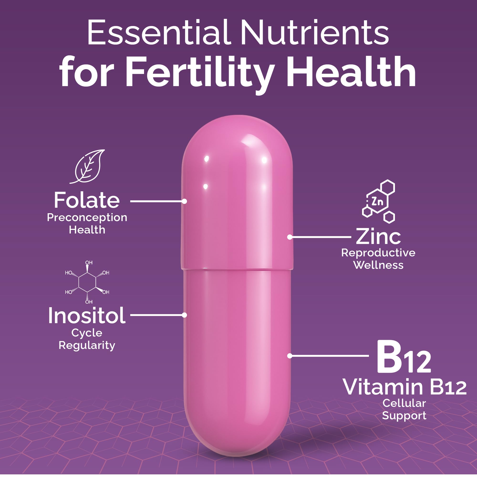 CONCEIVE PLUS Womens Fertility Support – Prenatal Multivitamin for Trying to Get Pregnant – Conception Blend, Hormonal Balance, Folate, Zinc, Thiamin, Riboflavin, Biotin – Non-GMO, Vegan – 30 Days CONCEIVE PLUS Au supplements