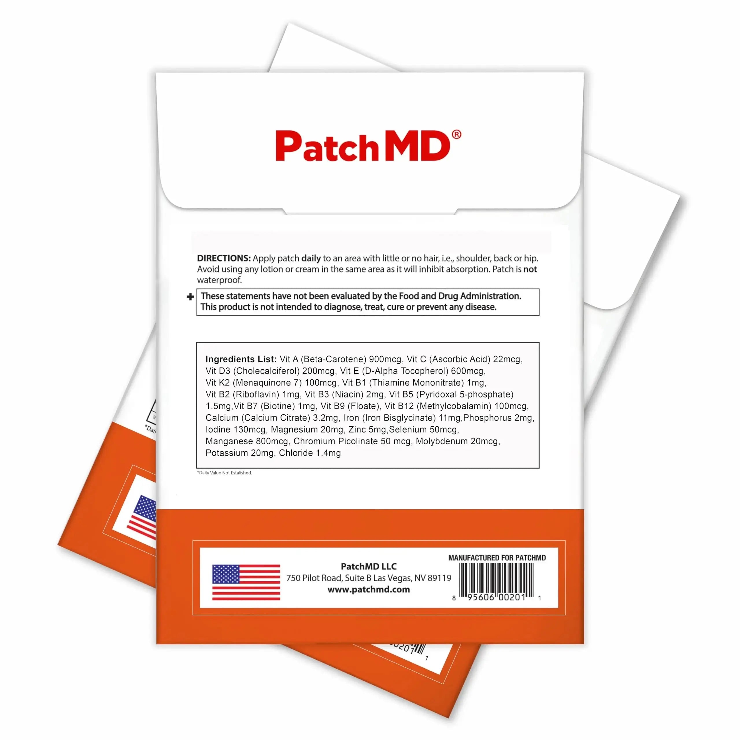 Multi Plus - Topical Patches - 30 Days Supply PatchMD Au supplements