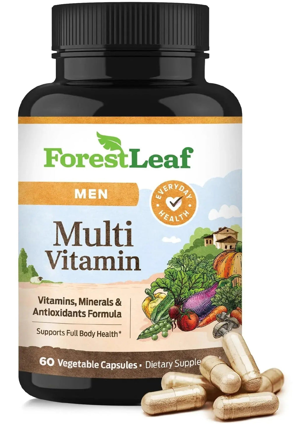 ForestLeaf Daily Vitamin Multivitamin for Men, Multi-Vitamin for Men - Mens Multivitamins & Multiminerals Supplement | ForestLeaf Au supplements