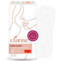 Claene Organic Cotton Panty Liners, Unscented, Thin, Cruelty-Free, Daily, Breathable Organic Panty CLAENE Au supplements