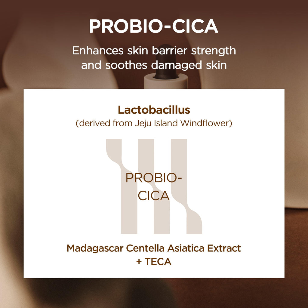SKIN1004 Probio Cica Intensive Ampoule, Centella Serum for Face with Ceramide, Facial Serum for Nourishing & Soothing, Centella Ampoule