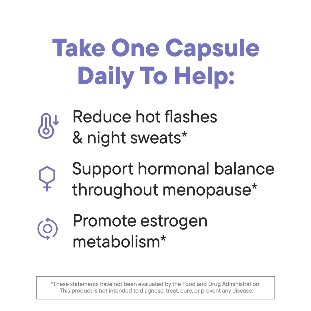 Daily Nouri Menopause Probiotics for Women | Hormonal Balance, Hot Flashes, Night Sweats & Gut Health | 3 Clinically Studied Strains