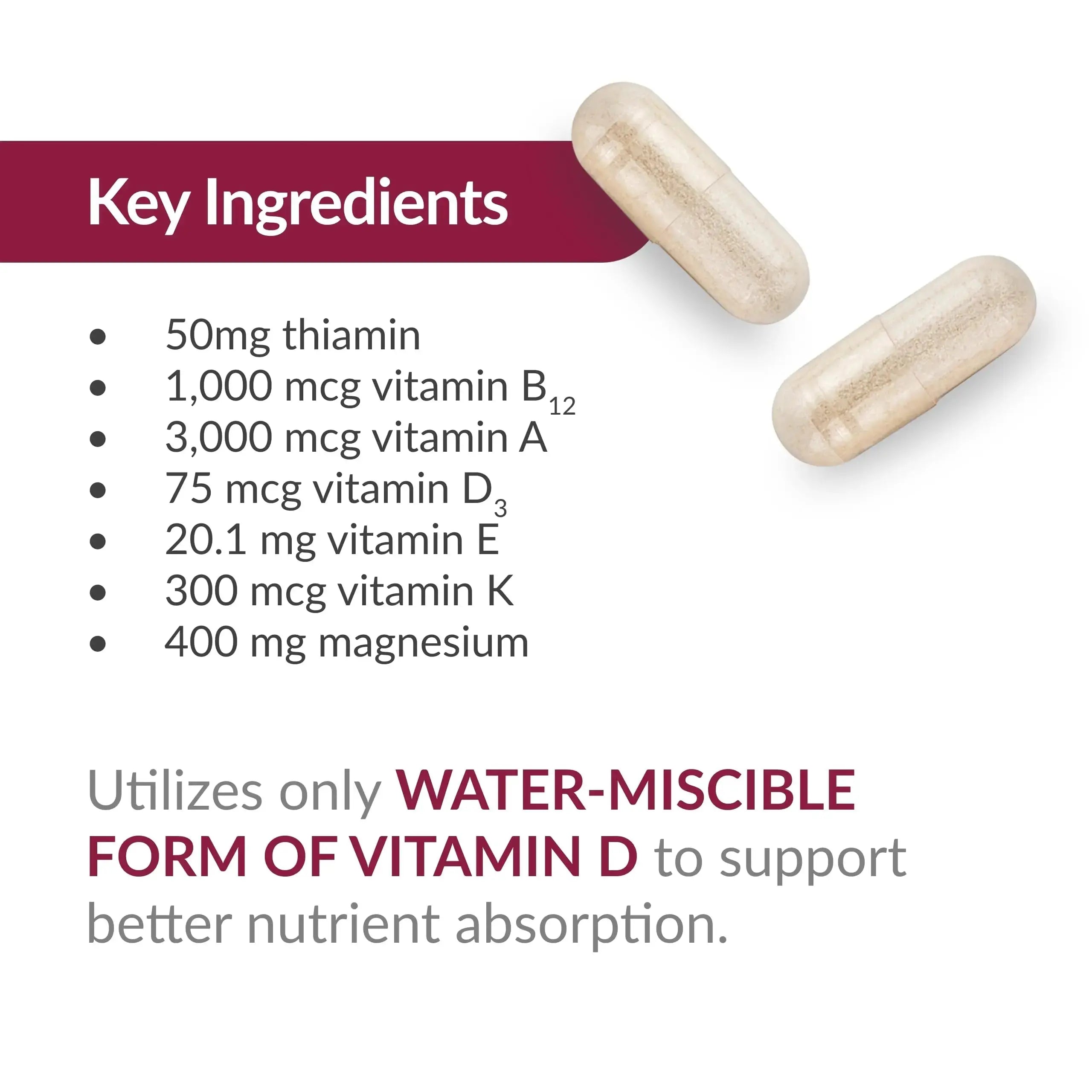 Bariatric Advantage Ultra Multi Without Iron, High Potency Daily Multivitamin for Bariatric Surgery Patients Bariatric Advantage Au supplements