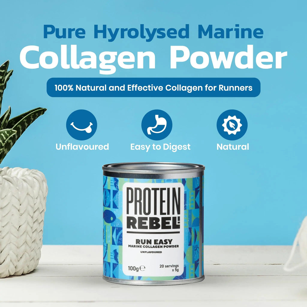 Protein Rebel - Run Easy Marine Collagen Powder for Running, Joint Support - Unflavoured Powder Collagen Protein Rebel Au supplements