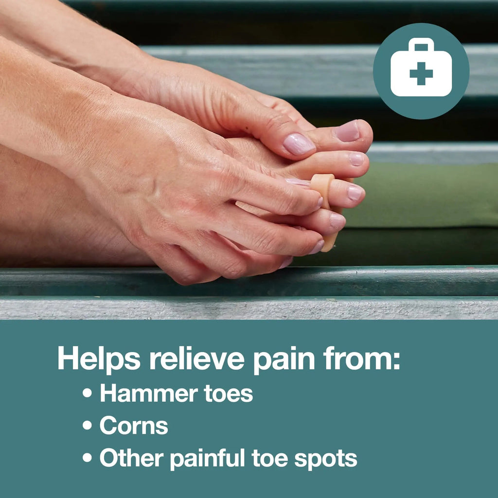 ZenToes Hammer Toe Straightener and Corrector 4 Pack Crests Relieve Foot ZenToes Au supplements