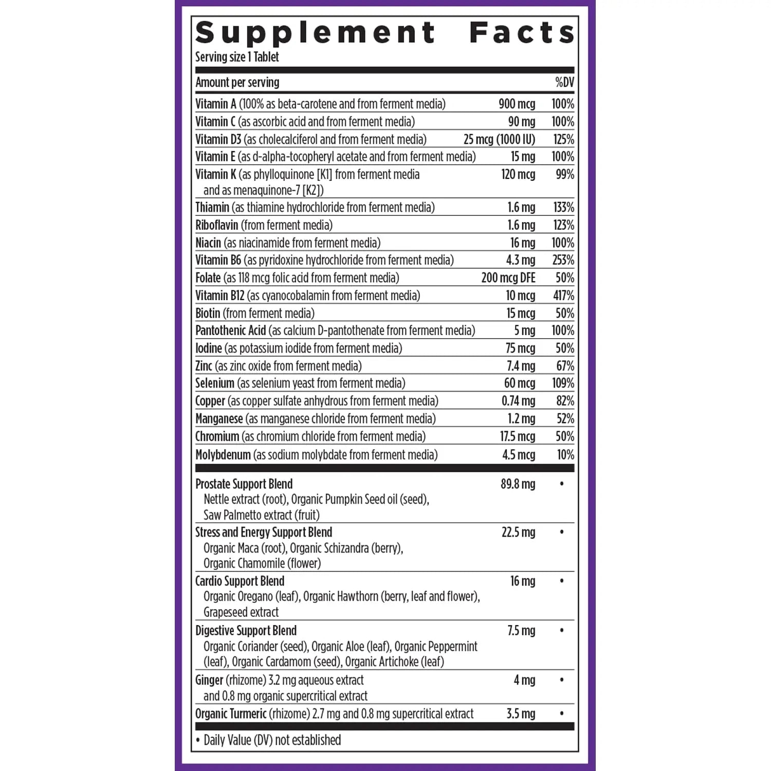 New Chapter Men’s Multivitamin 40+, Extra B6 & B12, D3, Vitamin C & Zinc, Immune, Heart, Cellular Energy, and Brain Health New Chapter Au supplements