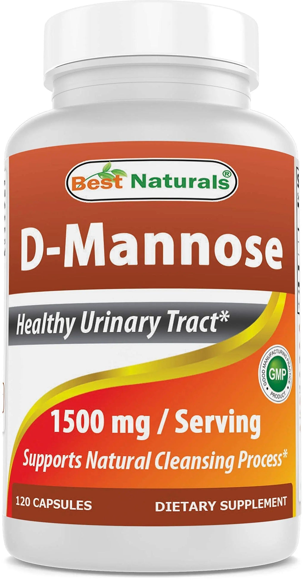 Best Naturals D-Mannose Capsules - Urinary Tract Cleanse Supplement 1500mg/Serving - 120 Count Best Naturals Au supplements