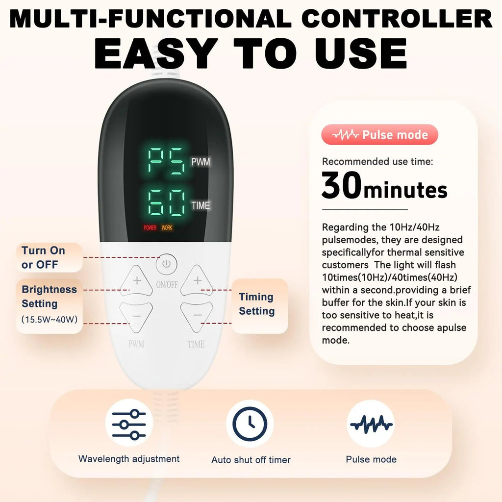 Rutollmit Red Light Therapy Mat - Experience Relaxation with 225 LEDs, 660nm Red Light Rutollmit Au supplements