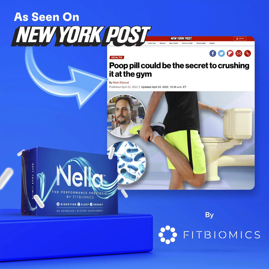 FITBIOMICS Nella Gut Health Supplements for Women & Men (30 Capsules) FITBIOMICS Au supplements