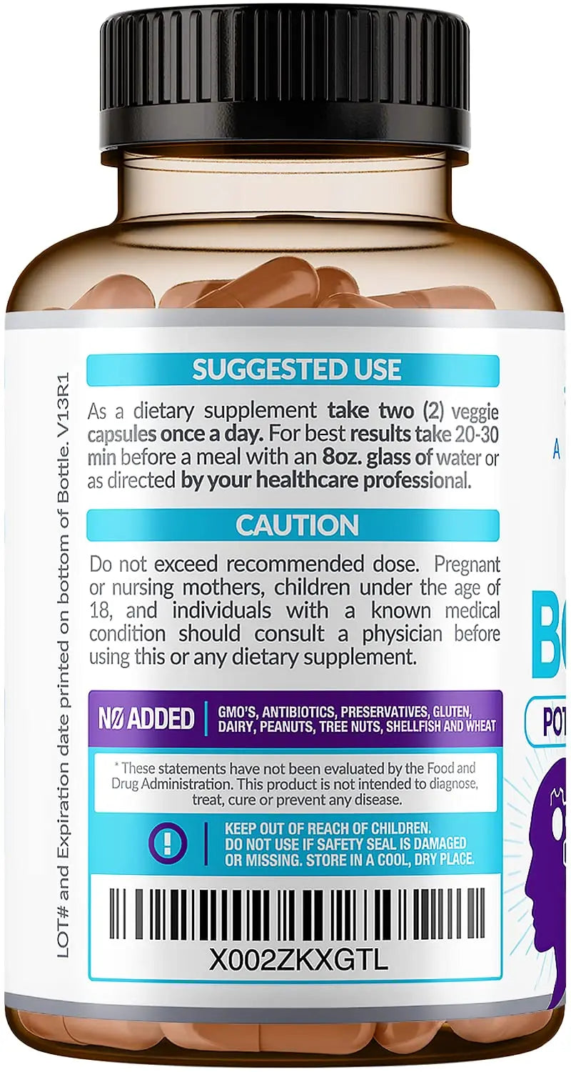 40-in-1 Brain Booster Supplements for Memory, Focus, Clarity, Energy, Performance Rainbow Nutrients, LLC Au supplements