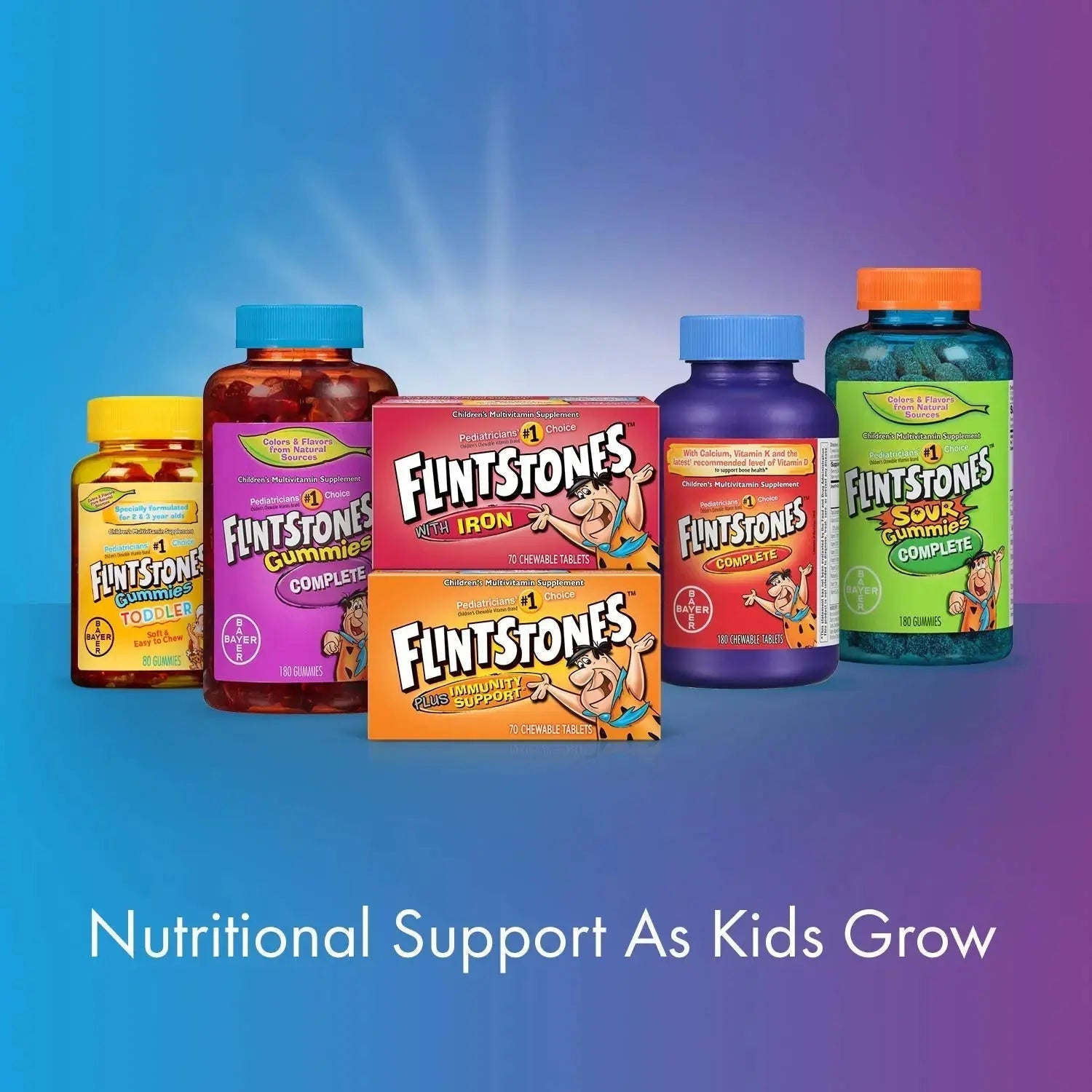 Flintstones Children's Complete Multivitamin Gummies, 70 Count Flintstones Vitamins Au supplements