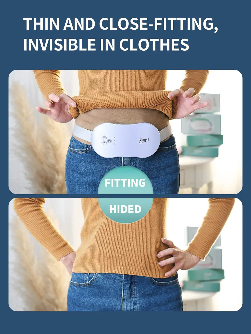 Slimpal Period Heating Pad for Cramps, FSA HSA Eligible Approved, Portable Heat Pad Slimpal Au supplements
