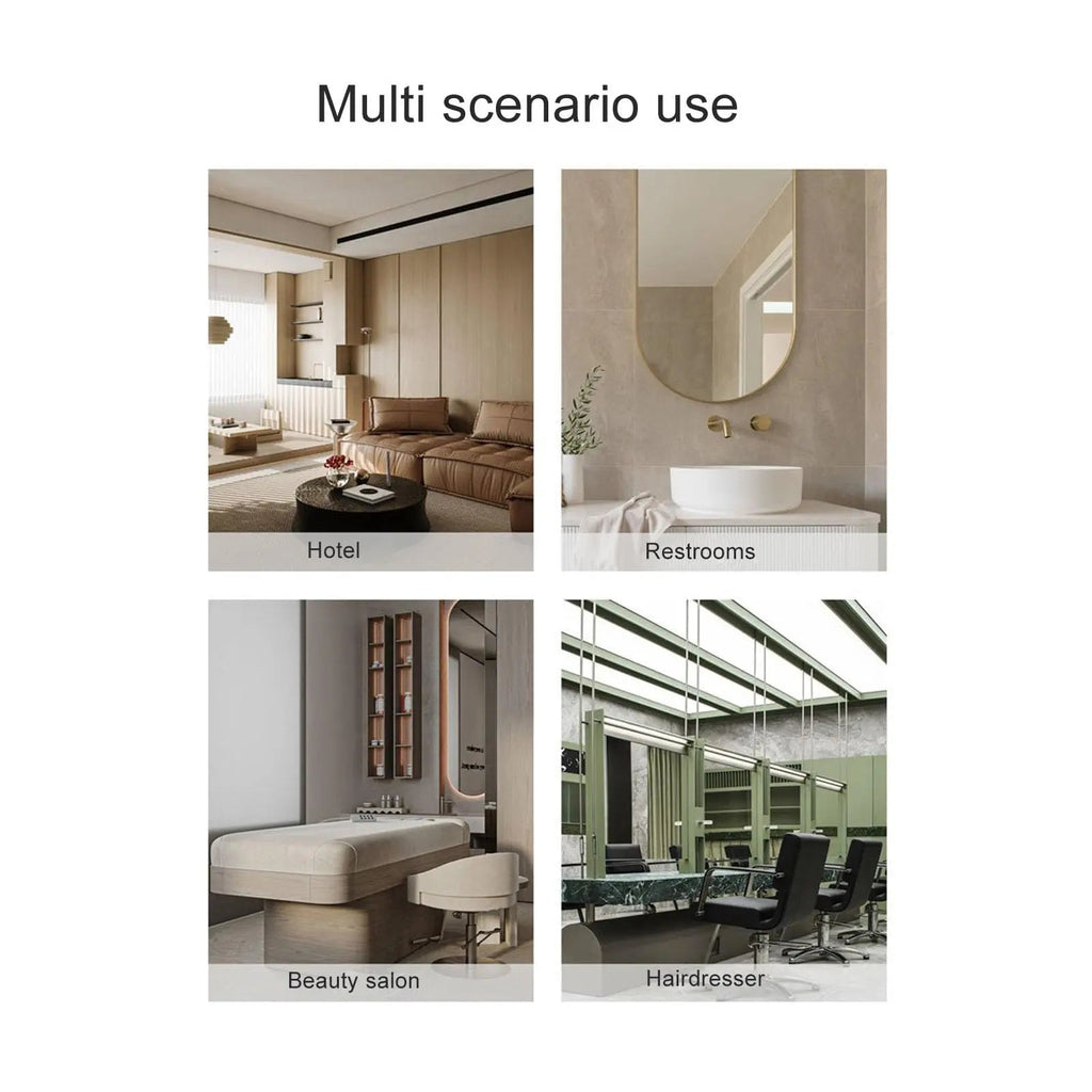 100ml Efficient Automatic Aroma Diffuser, Mini Essential Oil Diffuser Adjustable App Control Plug TOPINCN Au supplements