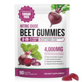 ECHTEYUN Super Beetroot Gummies, 8 in 1 Beet Root 4,000mg with Grape Seed Extract & CoQ10, Sugar Free - 90 Count (1)