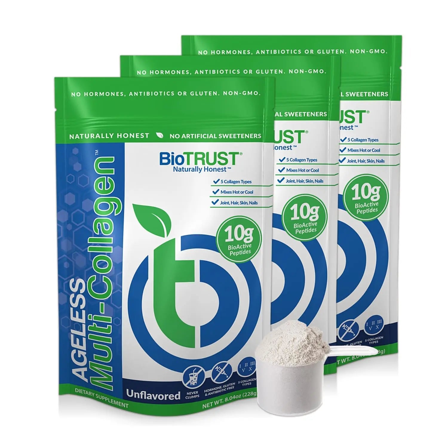 BioTrust Ageless Multi Collagen Protein Powder – 5 Collagen Types (I, II, III, V, X) BioTrust Au supplements