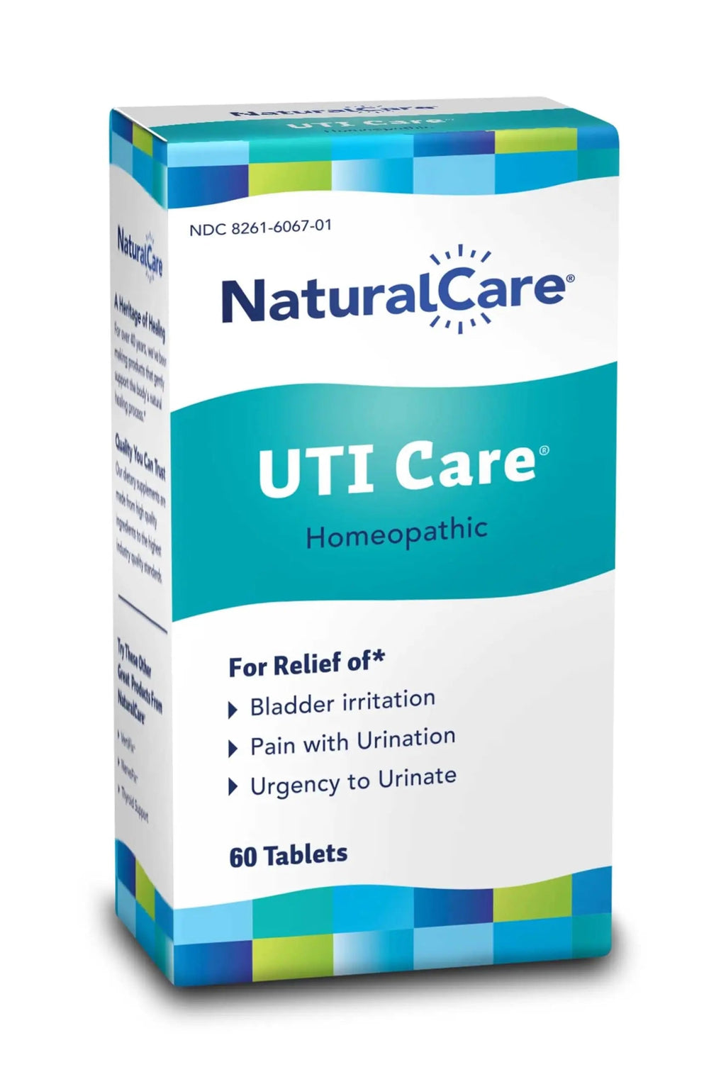 NaturalCare UTI Care Tablets - Fast-Acting Relief for Urinary Tract Infection, 60 Count NaturalCare Au supplements