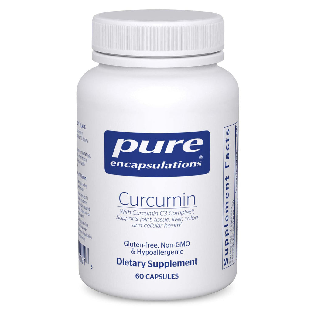 Pure Encapsulations Curcumin - 500 mg - Supports Joint Health & Liver Health - Curcuma Longa Capsule