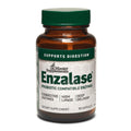 Master Supplements Enzalase - 50 Capsules - Probiotic Compatible Enzymes - Provides Digestive Boost + Gas & Bloating Relief - Gluten Free - 50 Servings