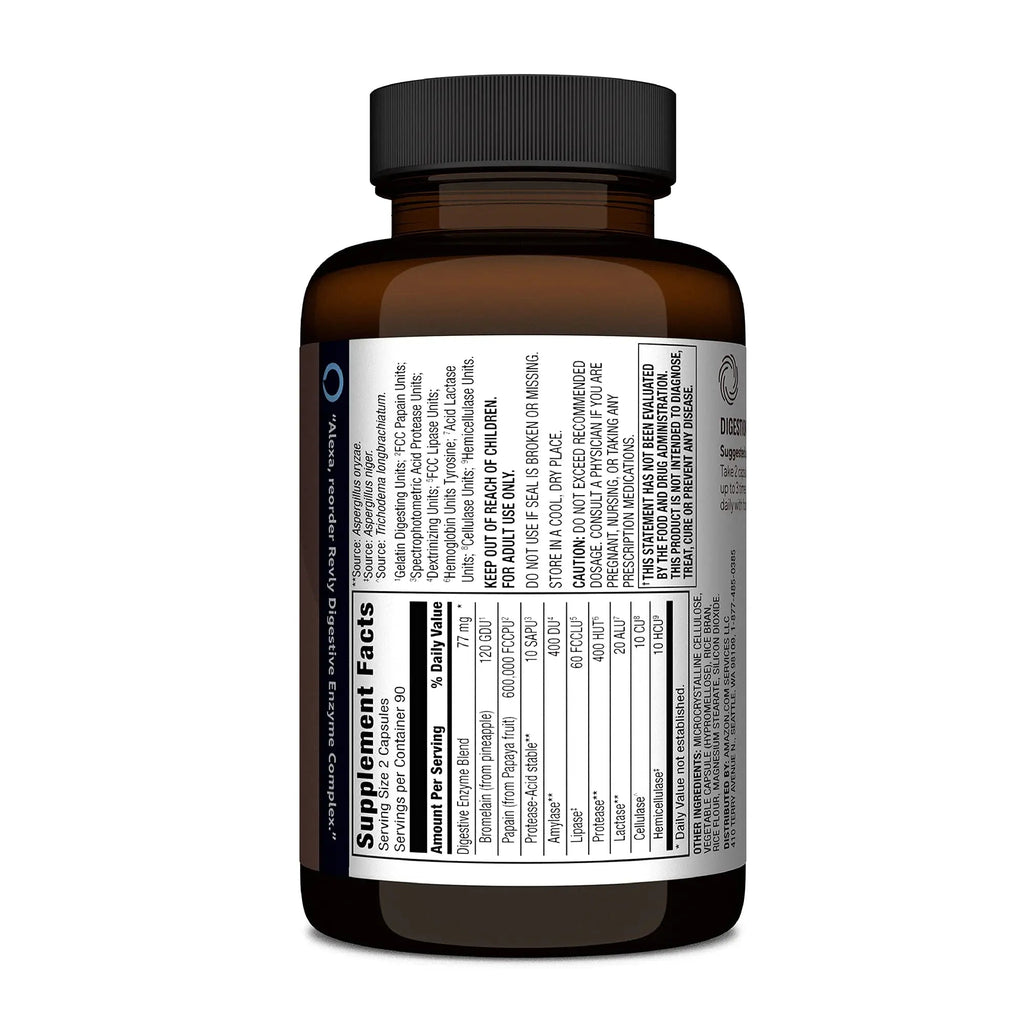 Amazon Brand - Revly Digestive Enzyme Complex, Supports Healthy Diges Revly Au supplements