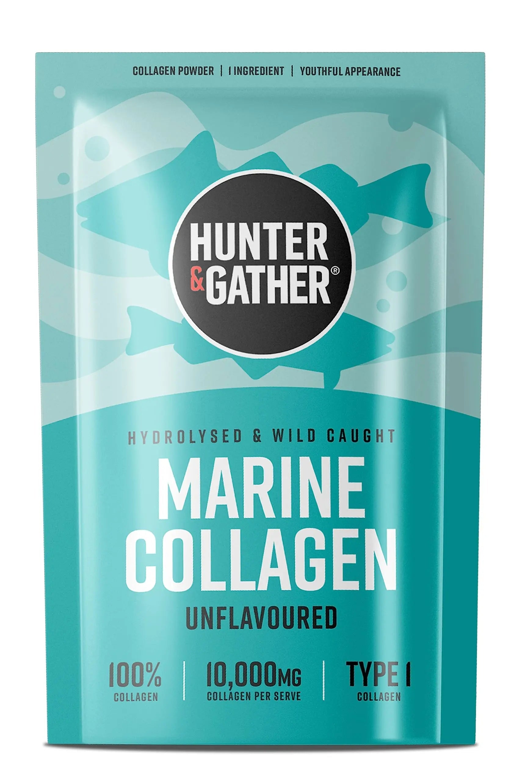 Hunter & Gather Marine Collagen Powder 300g | Pure Unflavoured Premium Hydrolysed Wild Caught Marine Collagen Hunter & Gather Au supplements