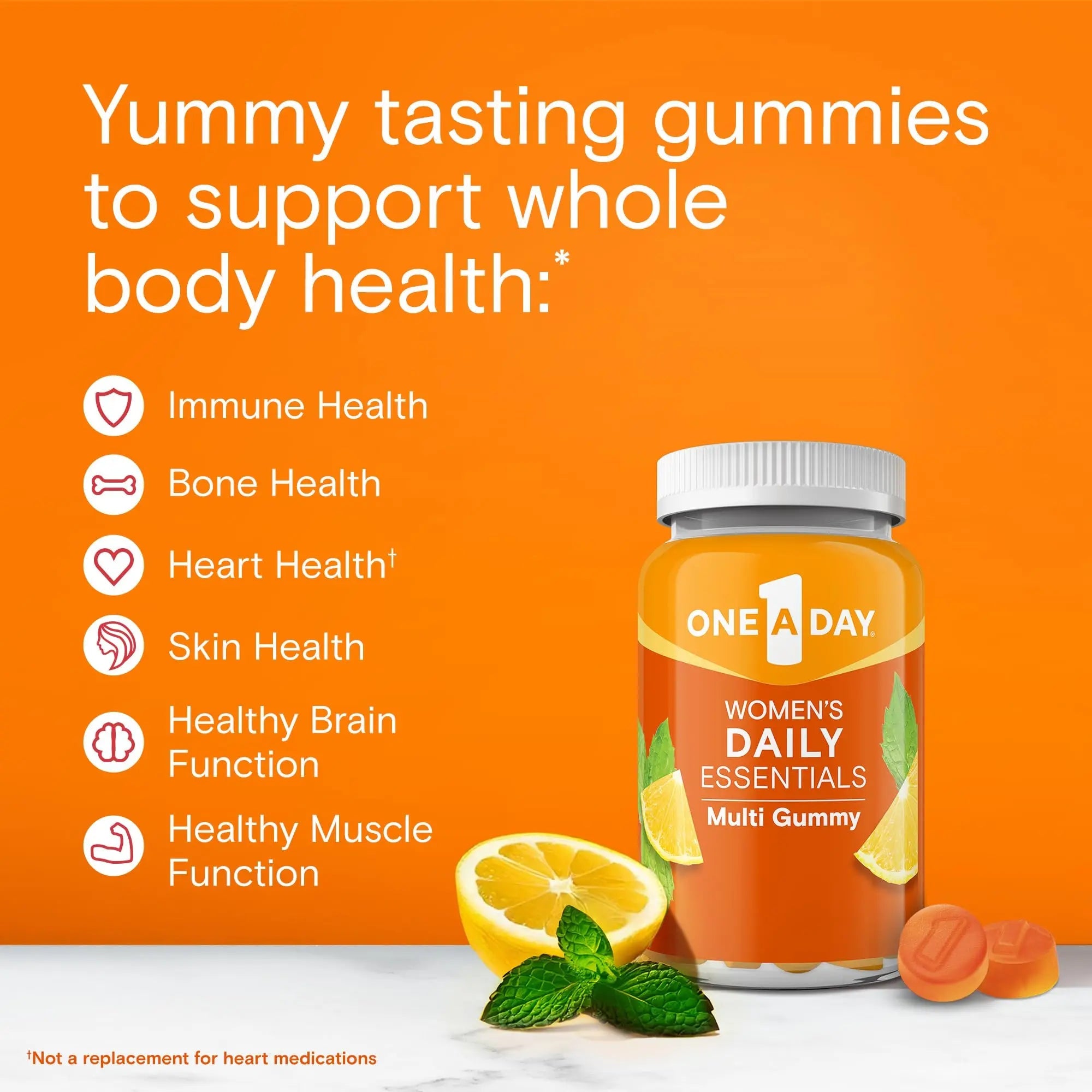 One A Day Women’s Daily Essentials Multivitamin Gummies, Multivitamin for Women, Zinc, Immune Support ONE A DAY Au supplements