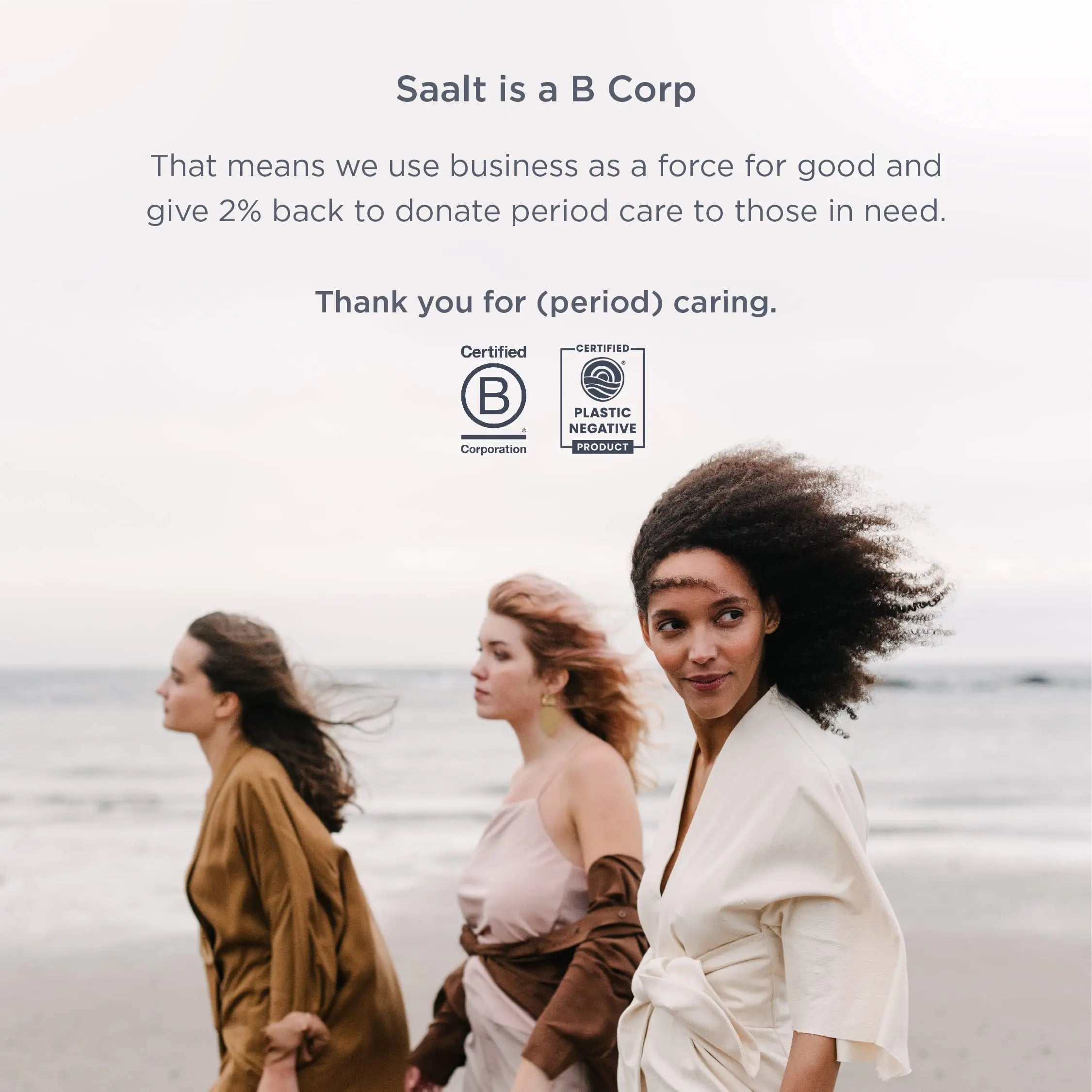 saalt Reusable Period Underwear - Comfortable, Thin, and Keeps You Dry from All Leaks saalt Au supplements
