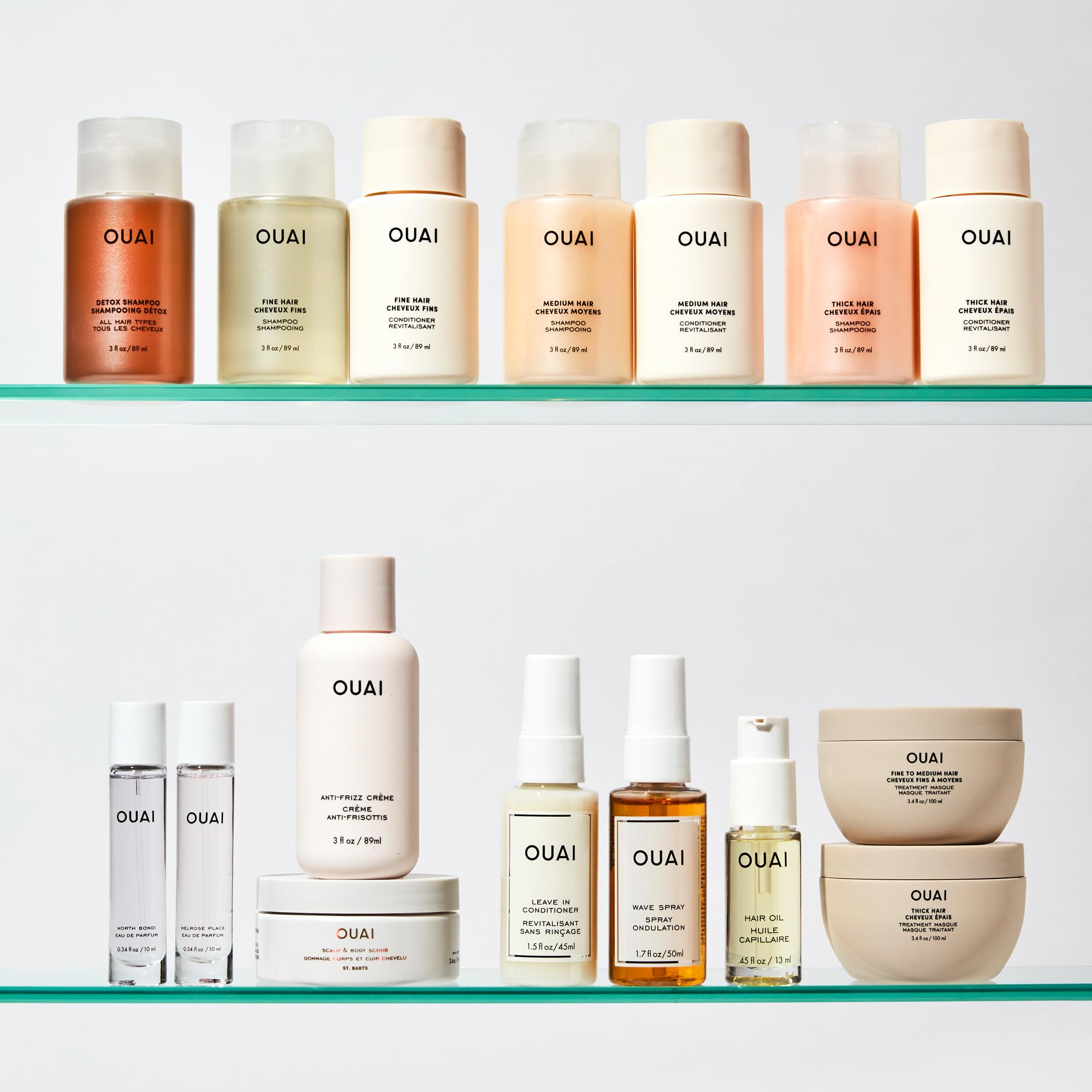 OUAI Fine Shampoo Travel Size - Volumizing Shampoo with Strengthening Keratin, Biotin & Chia Seed Oil for Fine Hair - For Clean, Weightless Body - Paraben, Phthalate & Sulfate Free Hair Care (3 Fl Oz) OUAI Au supplements