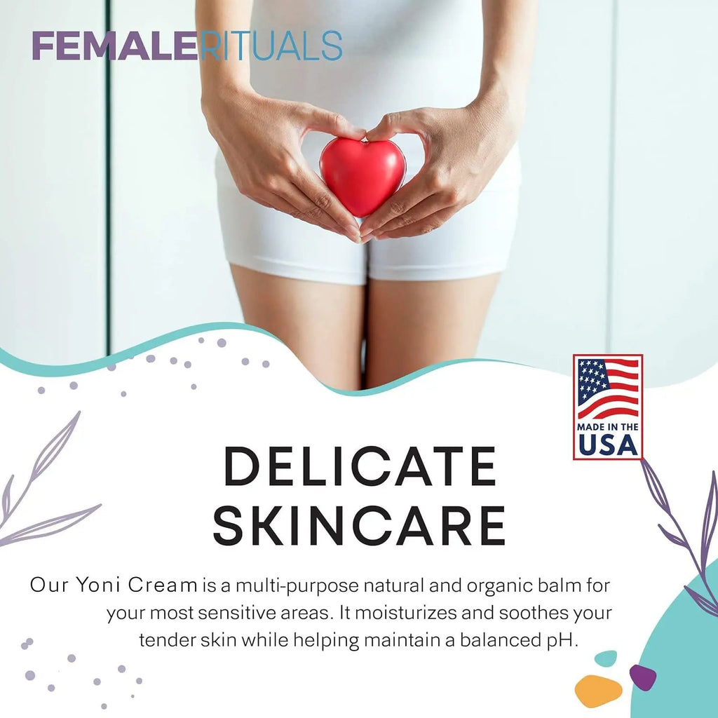 FEMALE RITUALS Vulva Moisturizing Cream - Vulva Care Balm - Clinically Tested Vaginal Moisturizer FEMALE RITUALS Au supplements