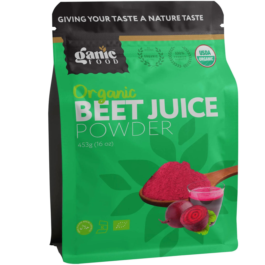 Ganic Food Organic Beet Root Juice Powder, 16 Ounces Ganic Food Au supplements