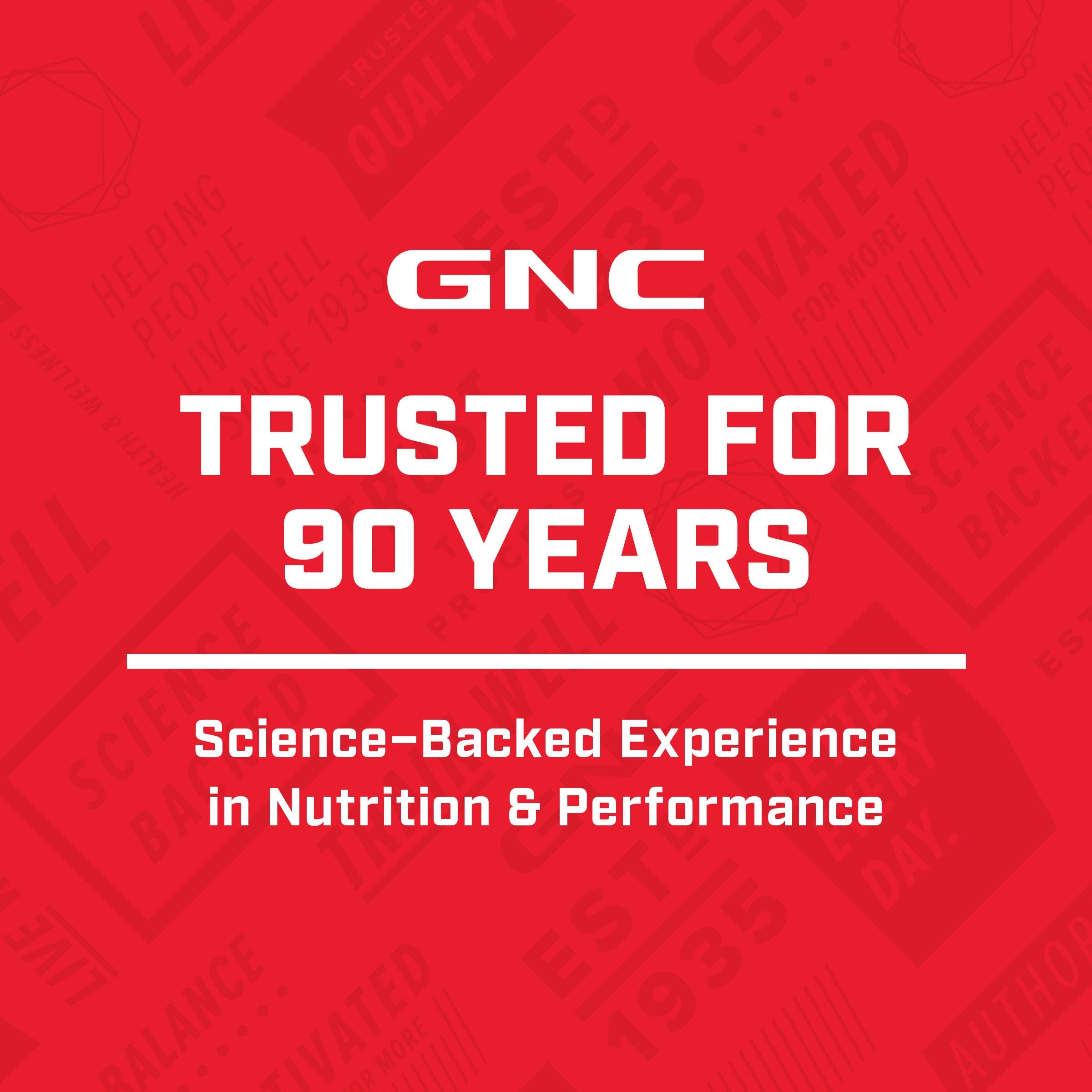 GNC Pro Performance Creatine Monohydrate Powder for Women & Men, 5g Creatine Per Serving, Muscle Building, Energy Production, Endurance, Performance, 50 Servings