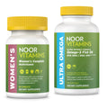 Noor Vitamins Women's Multivitamin and Omega Fish Oil Supplement Bundle Noor Vitamins Au supplements