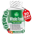 Whole Nature Whole Food Multivitamin for Men and Women Complete Daily Superfood Vitamins Plus Minerals Digestive Enzymes Whole Nature Au supplements