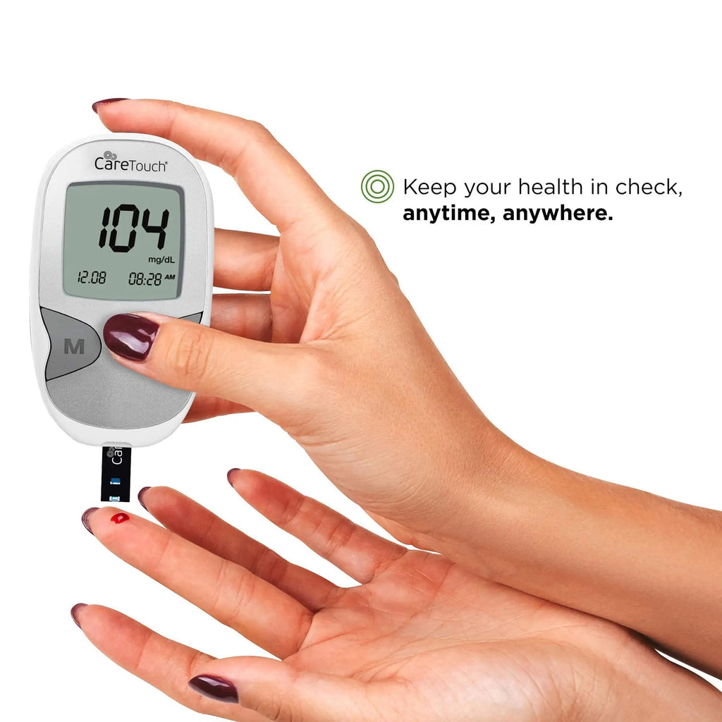 Care Touch Blood Glucose Meter Kit - Diabetes Testing Kit with Glucometer Care Touch Au supplements