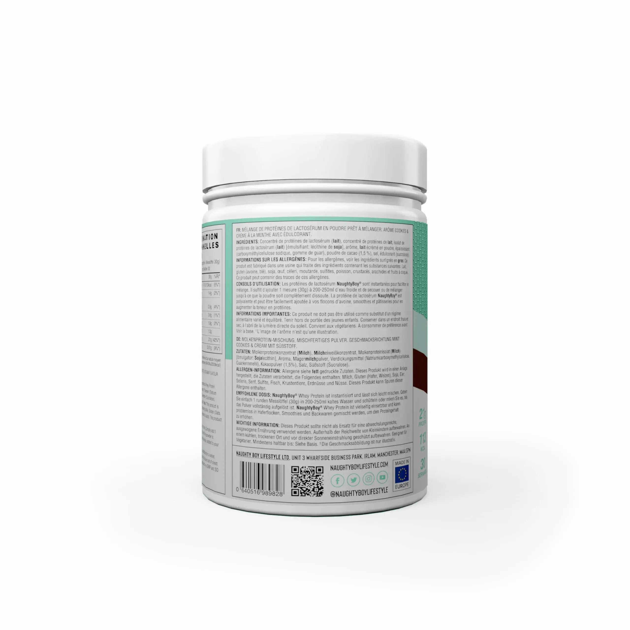 Naughty Boy Advanced 100% Whey Protein Powder. Muscle Building & Recovery Shake with Optimum Naughty Boy Au supplements